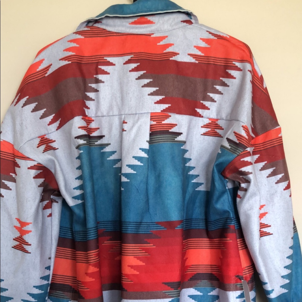 Aztec Boho Print Jacket
